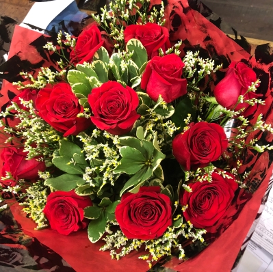 A Red Rose Bouquet