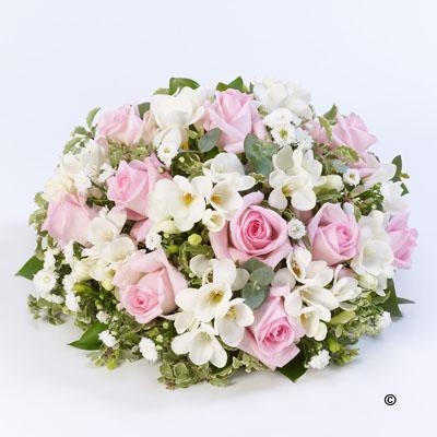 Scented Posy  Pink and White