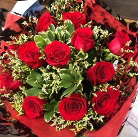 A Red Rose Bouquet